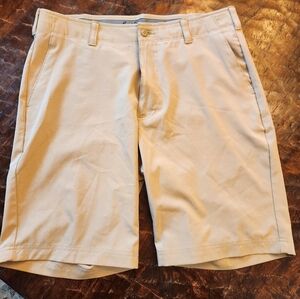 Ben Hogan Performance Men's Flat Front Active Flex Stretch Golf Short, Khaki 34